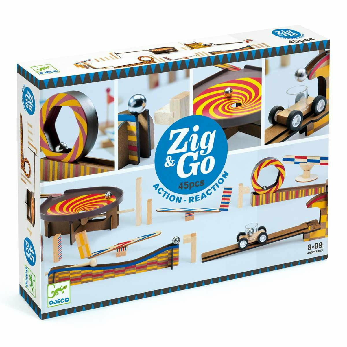 Djeco | Zig & Go 5643: 45Teile