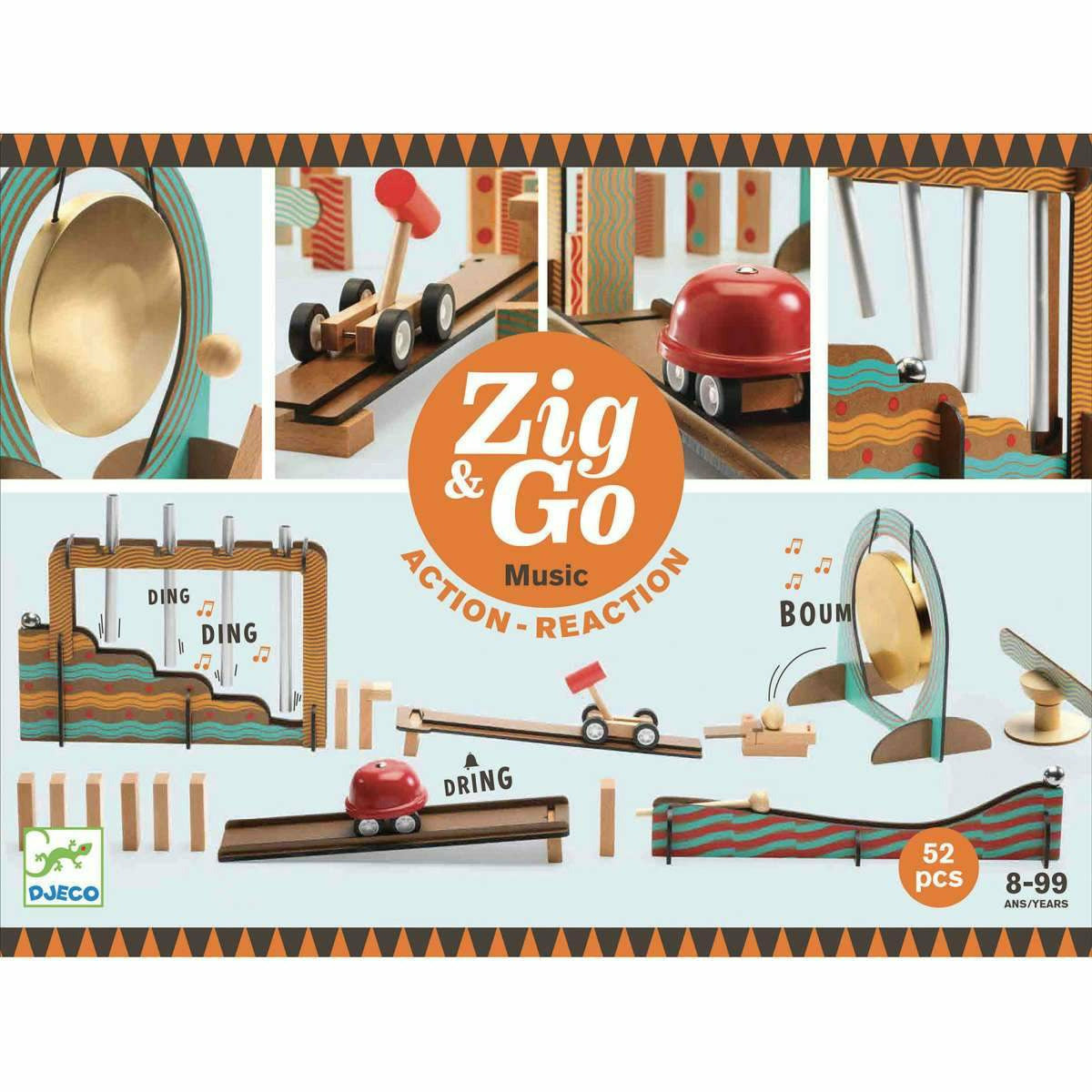 Djeco | Zig & Go - Musik - 52 Teile