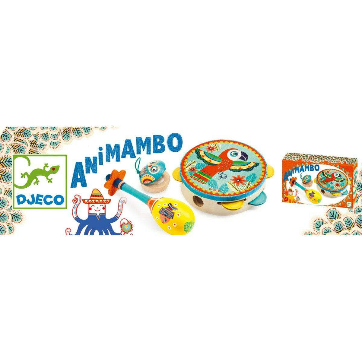 Djeco | Animambo: Trommel mit Stiel