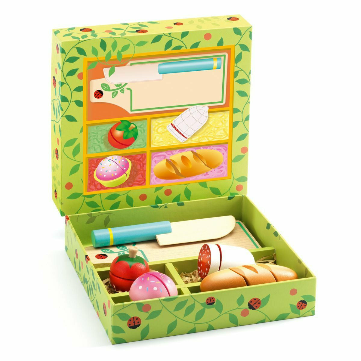 Djeco | Rollenspiel Kinderküche: Mittagessen zum schneiden