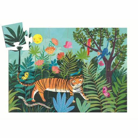 Djeco | Formen Puzzle: The tiger's walk - 24Stk. *
