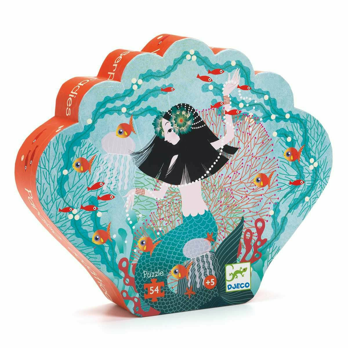 Djeco | Formen Puzzle: Aqua Paradies - 54Stk.