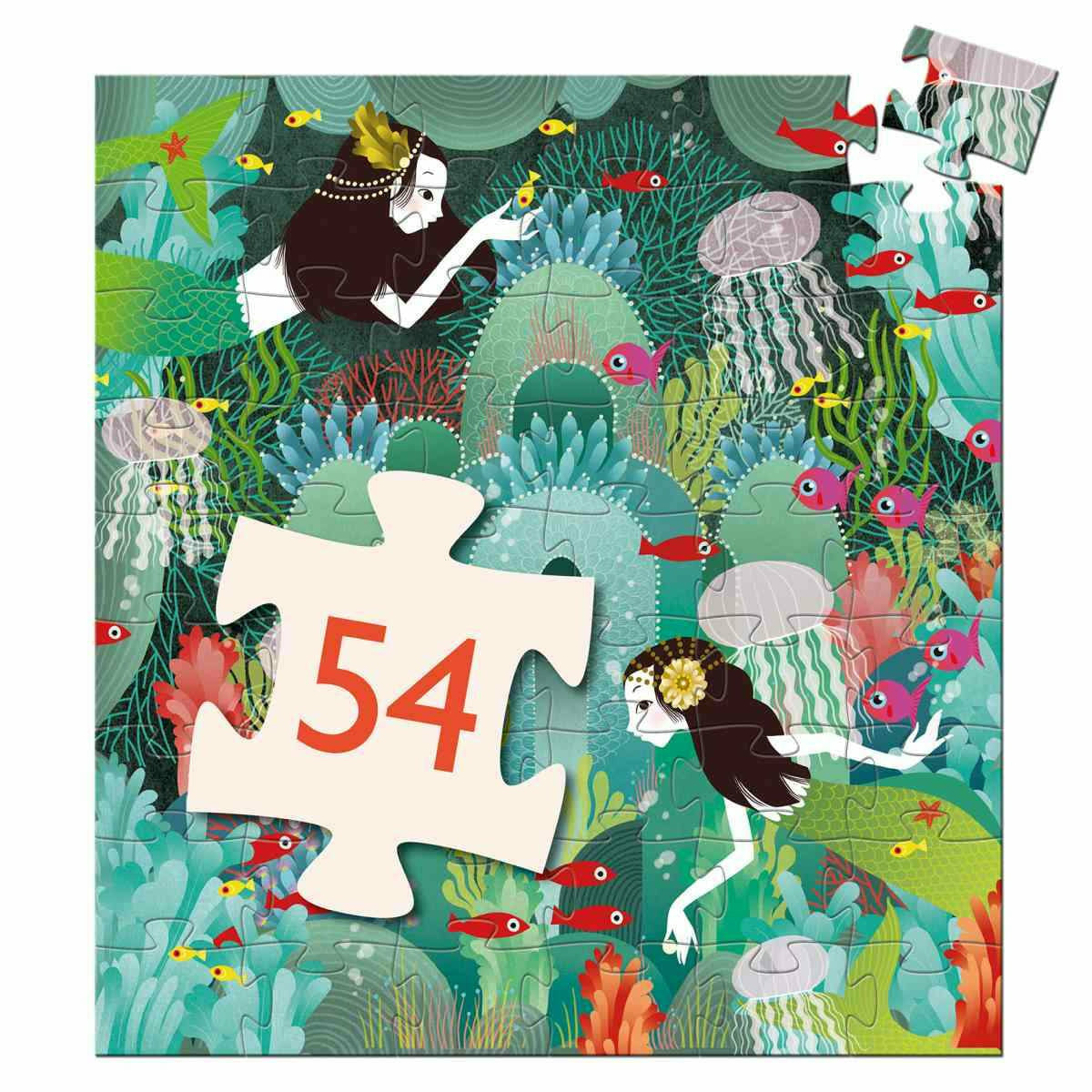 Djeco | Formen Puzzle: Aqua Paradies - 54Stk.