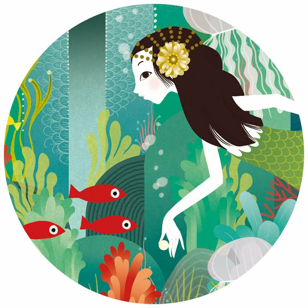 Djeco | Formen Puzzle: Aqua Paradies - 54Stk.