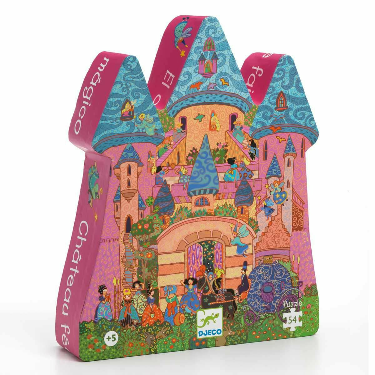 Djeco | Formen Puzzle: The fairy castle - 54 Stk.