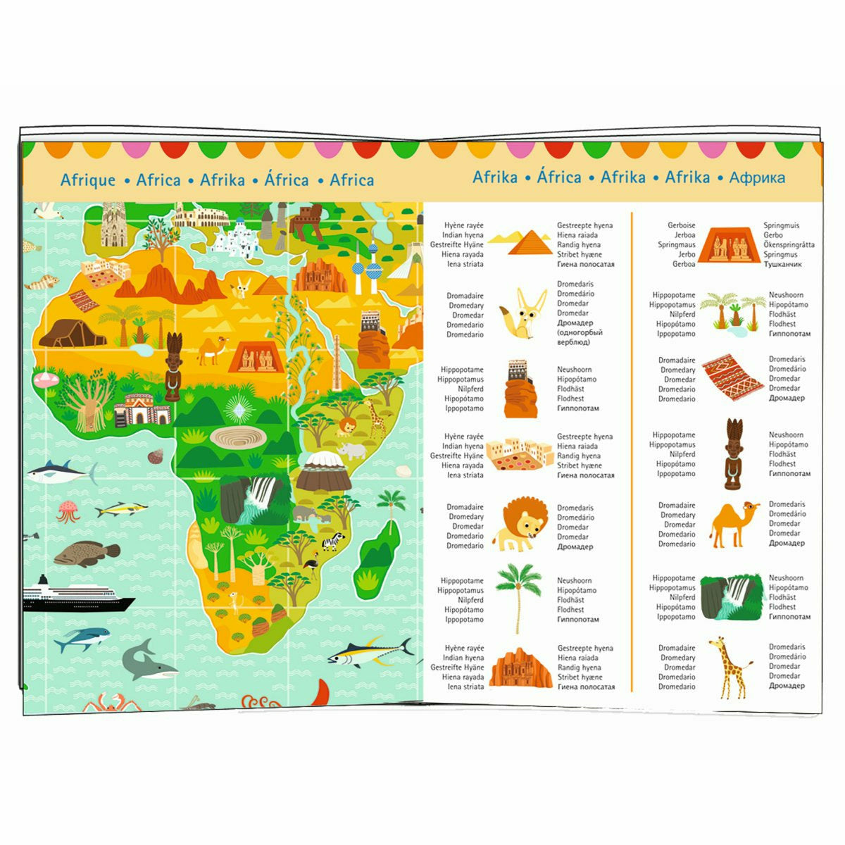 Djeco | Wimmelpuzzle: Weltreise + Booklet - 200 Stk.