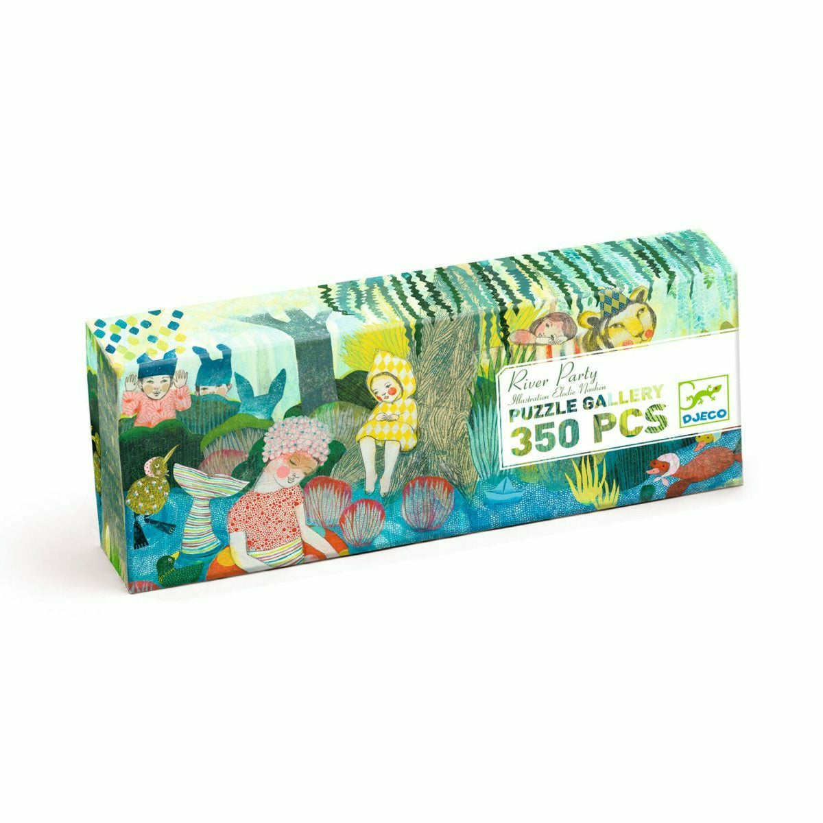 Djeco | Puzzle Gallerie: River Party - 350 Teile