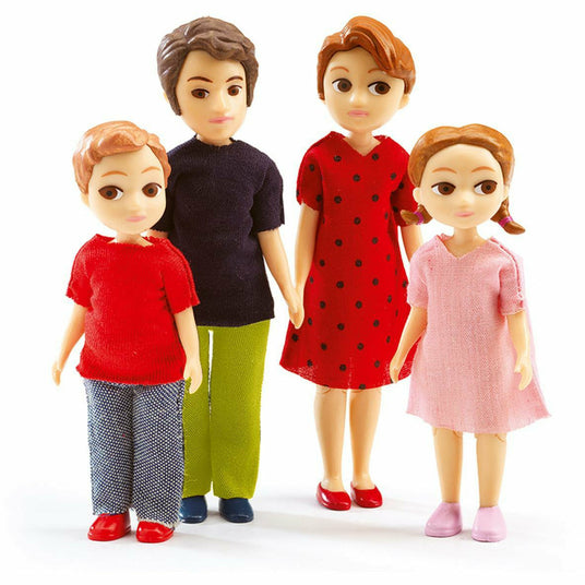 Djeco | Puppenhaus: Familie Thomas & Marion