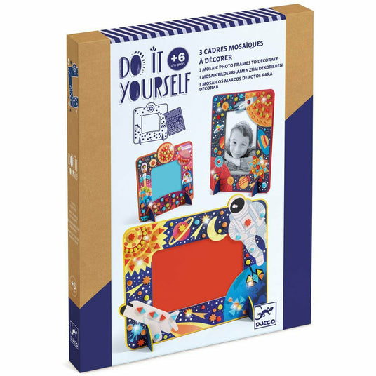 Djeco | Do it yourself: Mosaik-Bilderrahmen Im Weltraum
