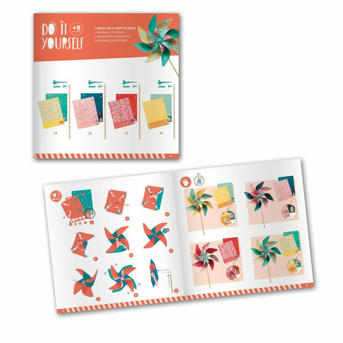 Djeco | Do it yourself: Windräder zum Basteln Sweet