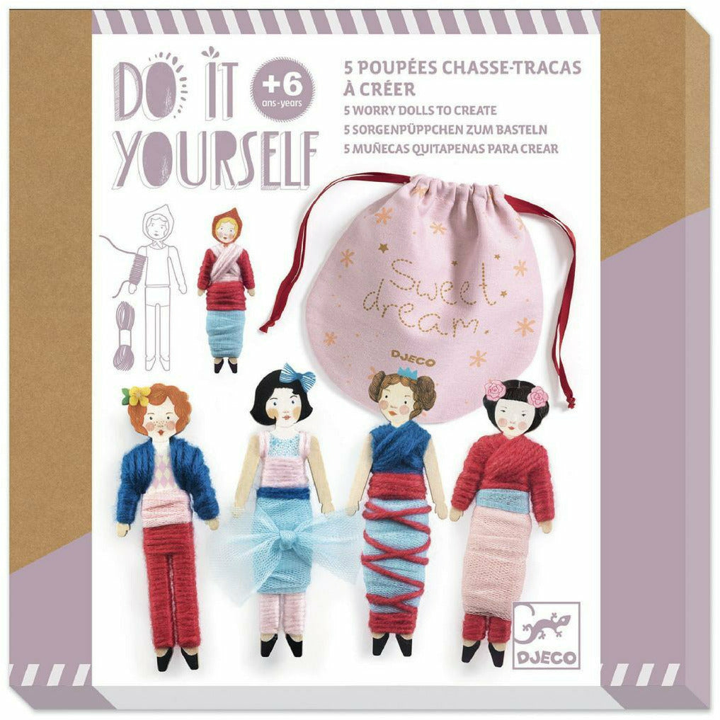 Djeco | Do it yourself: Sorgenpüppchen Sweet night