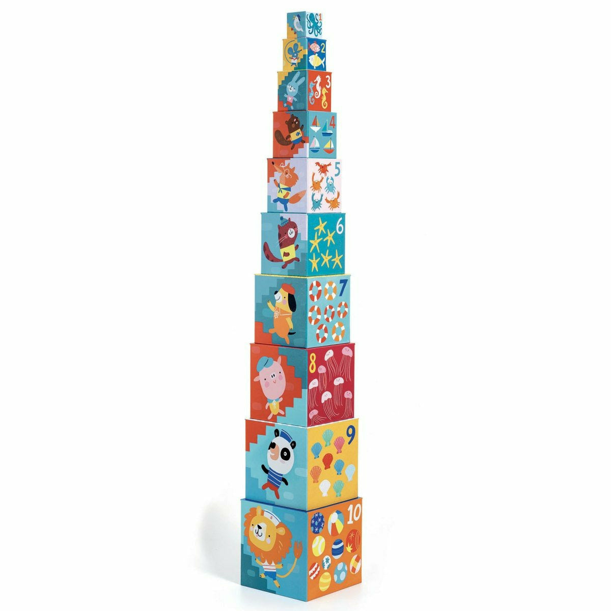 Djeco | Stapelturm: Strand