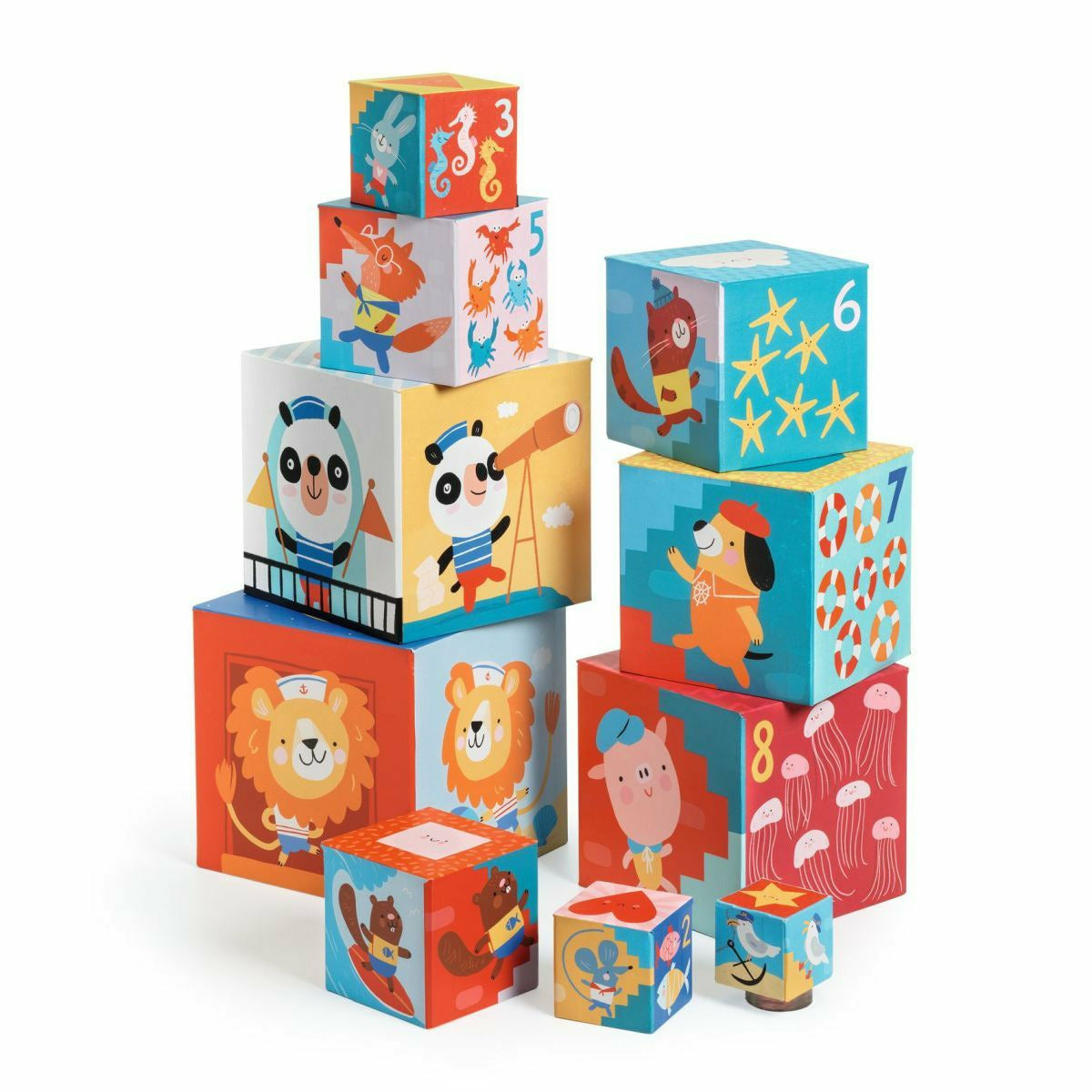 Djeco | Stapelturm: Strand