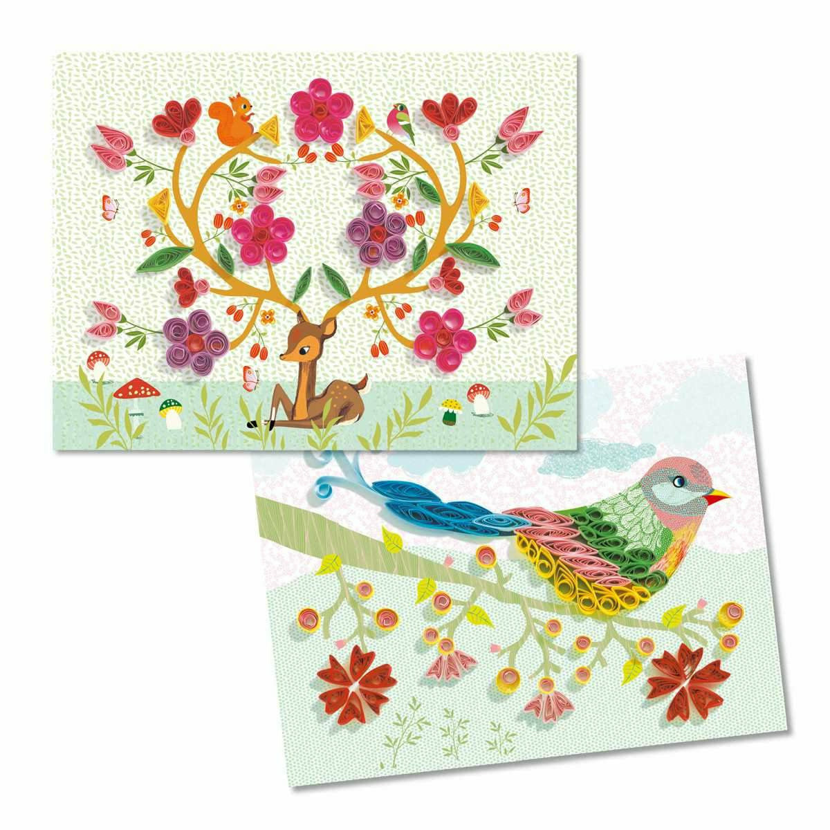 Djeco | Workshop Quilling: Jahreszeiten