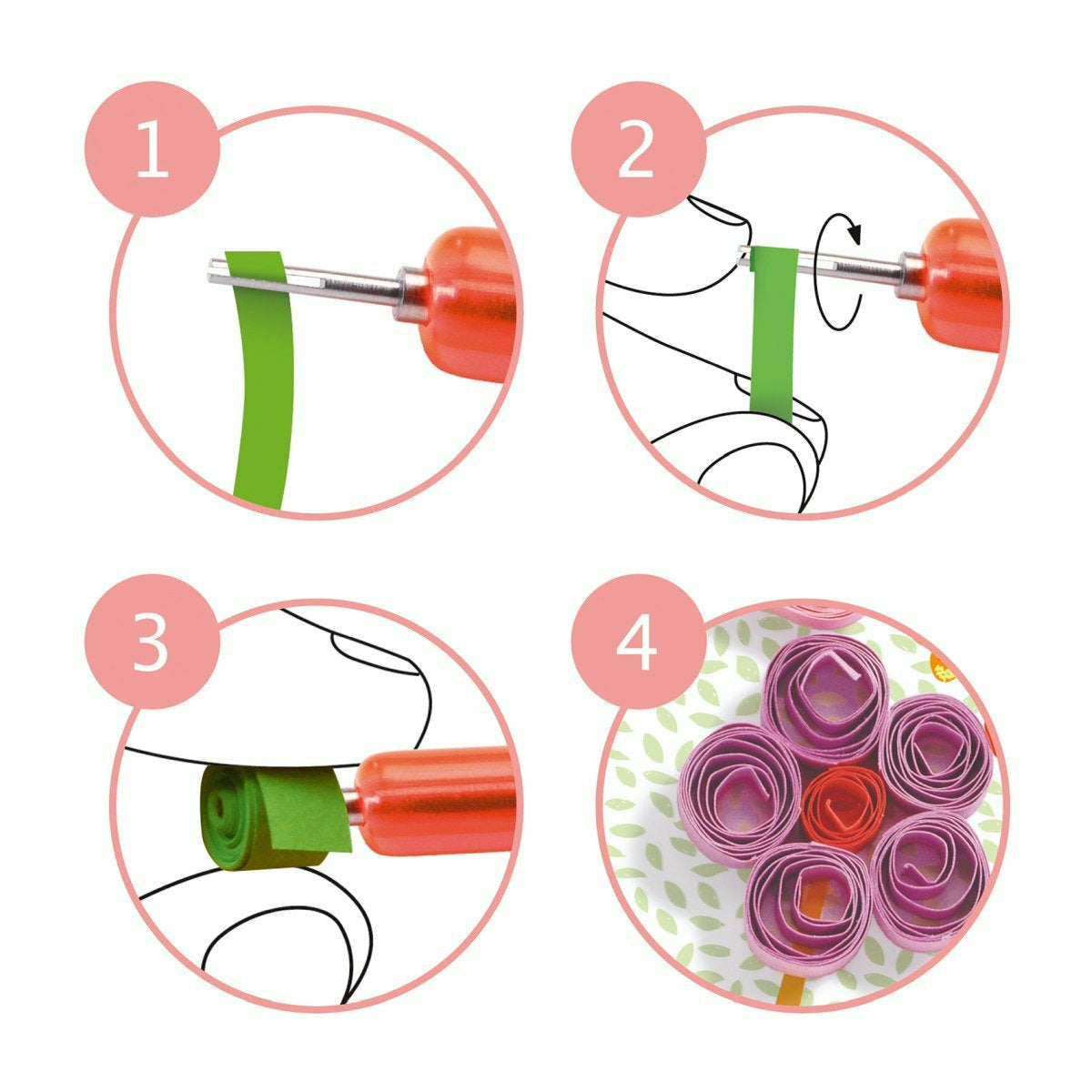 Djeco | Workshop Quilling: Jahreszeiten