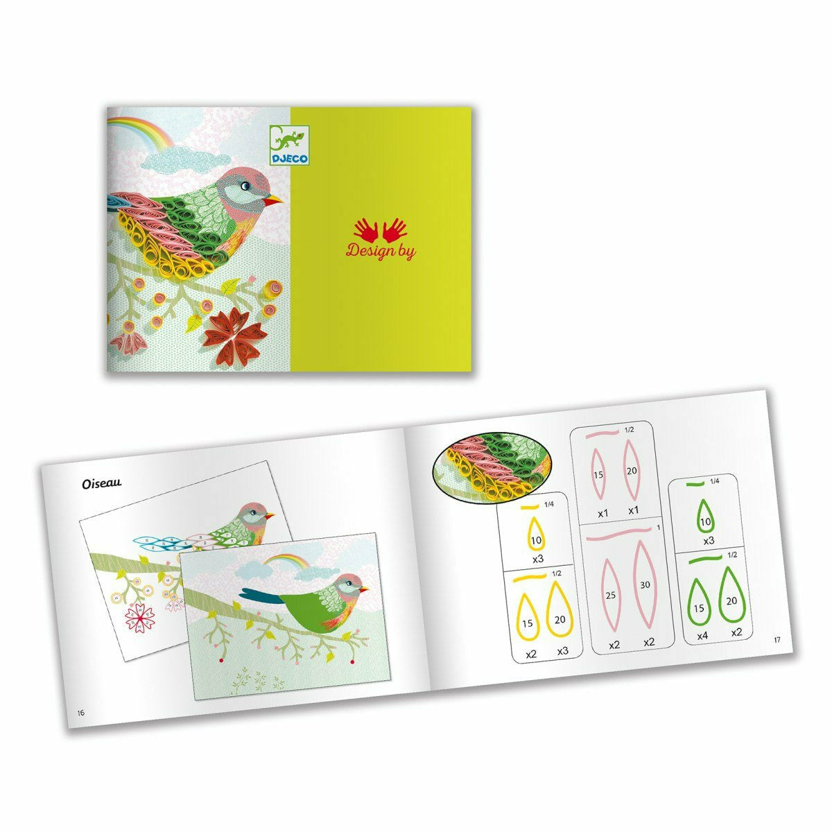 Djeco | Workshop Quilling: Jahreszeiten