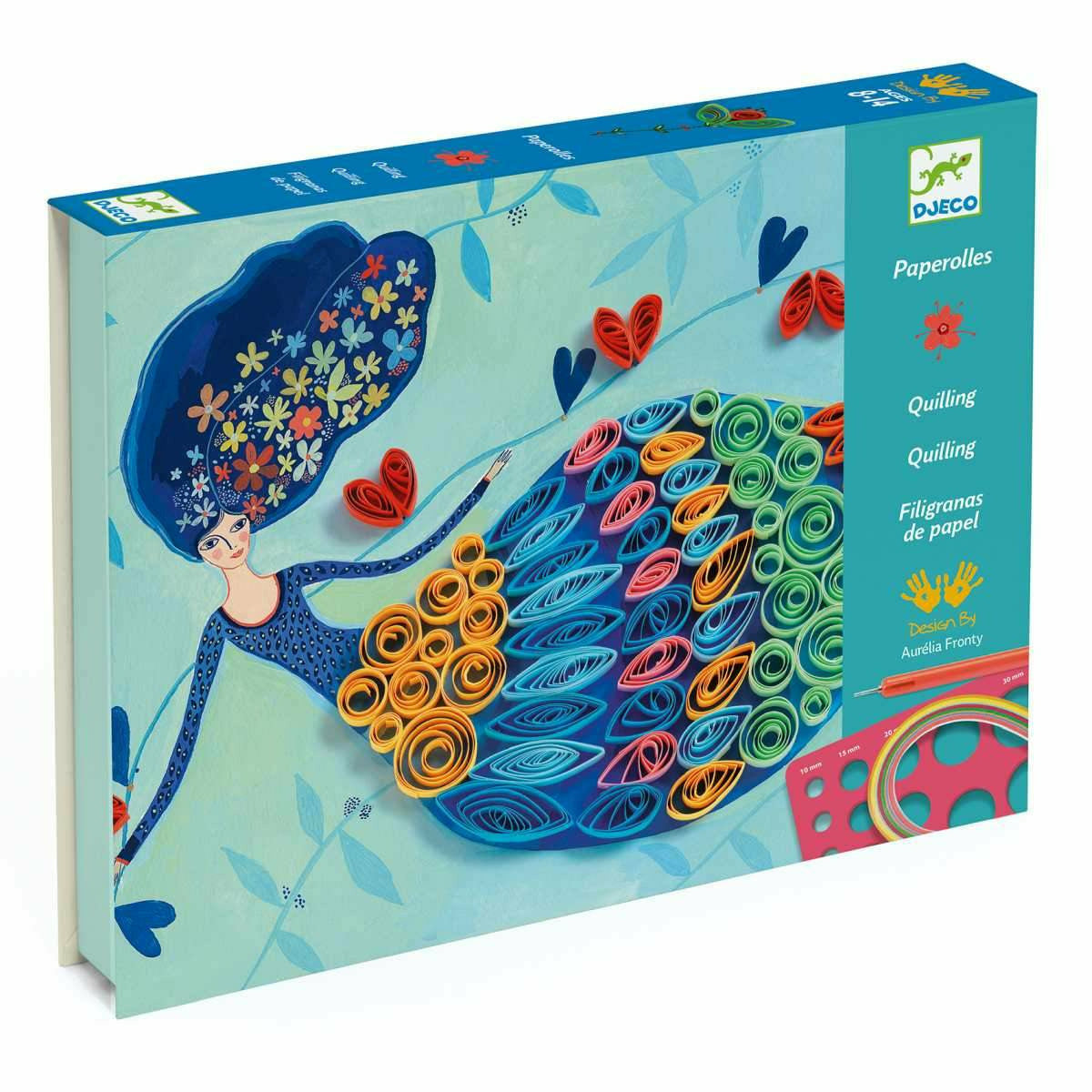 Djeco | Workshop Quilling: Petticoat scrolls