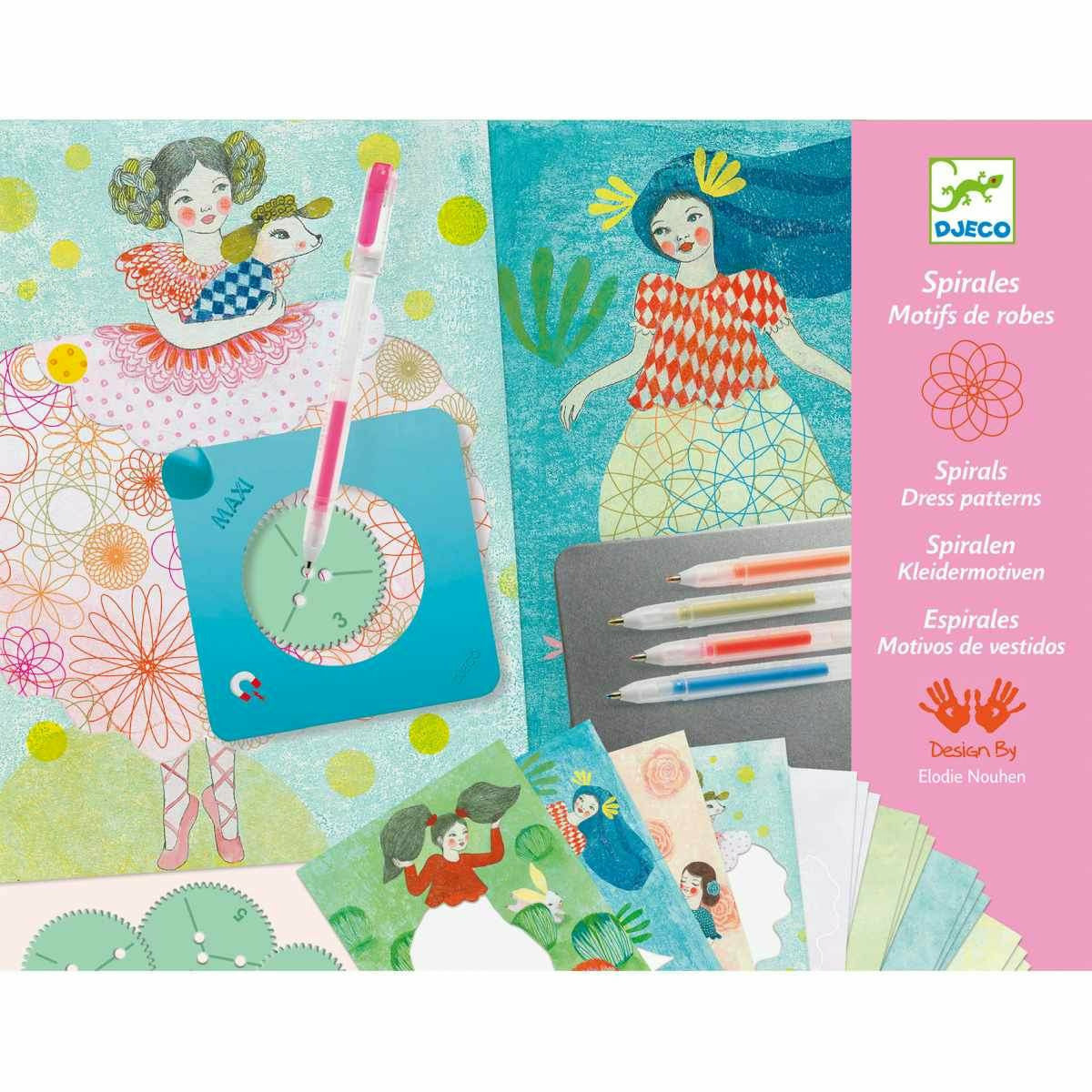Djeco | Spiralen: Kleidungsmuster