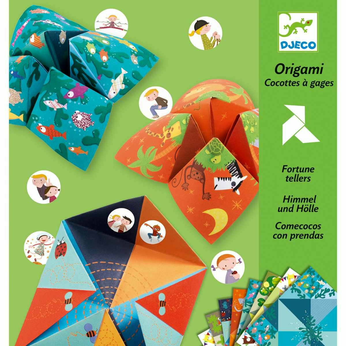 Djeco | Origami: Himmel und Hölle Tiere