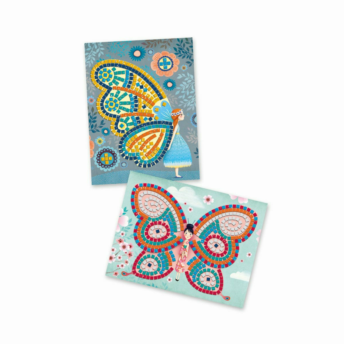 Djeco | Mosaike: Glitzer Schmetterlinge