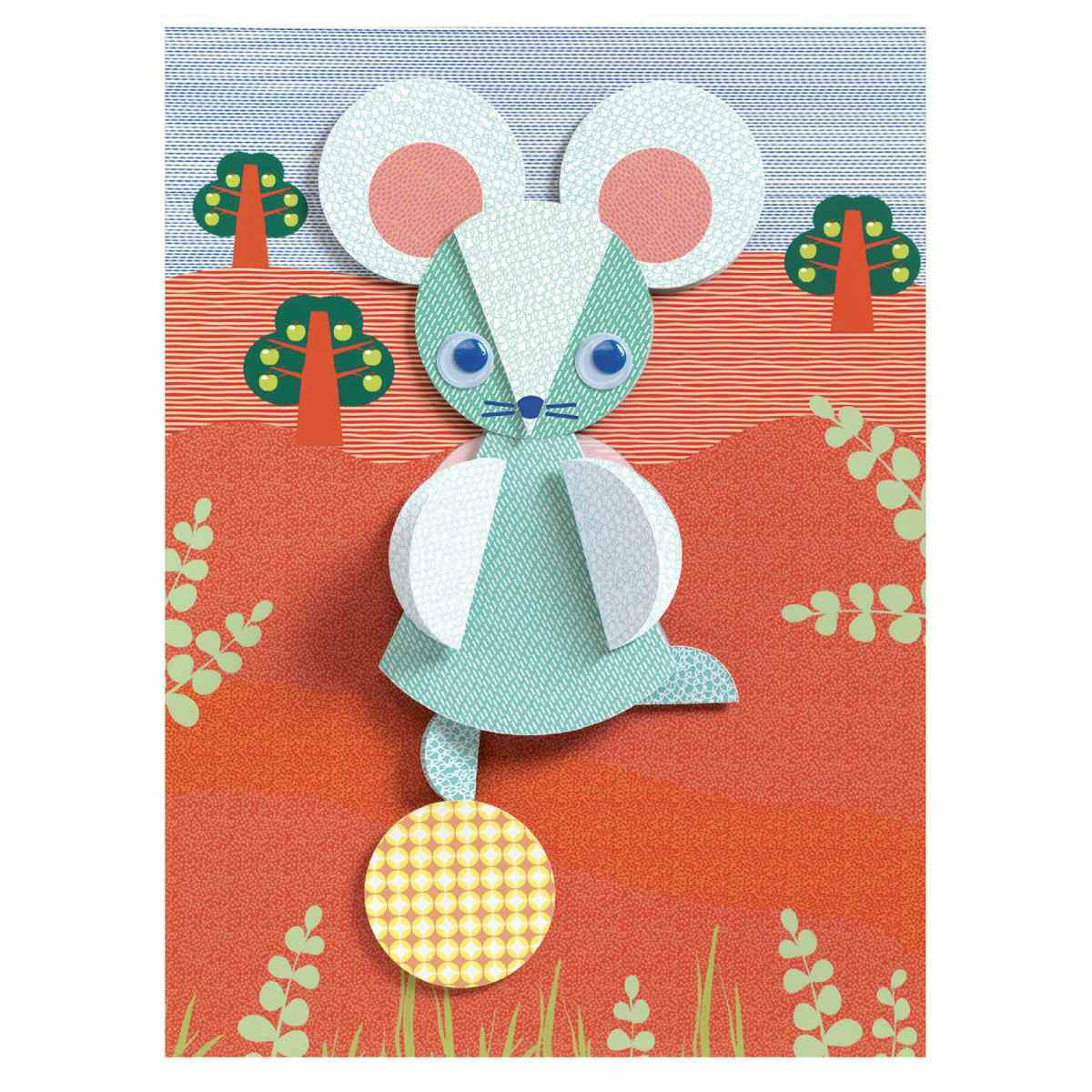 Djeco | Stickerbilder: Rundherum