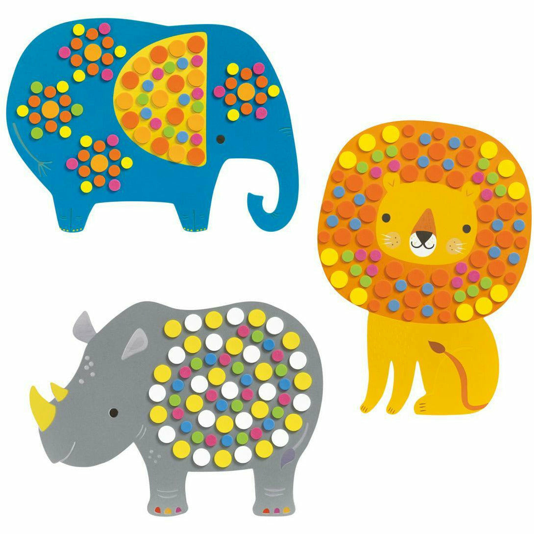 Djeco | Mosaiken für Kleine: Dschungeltiere