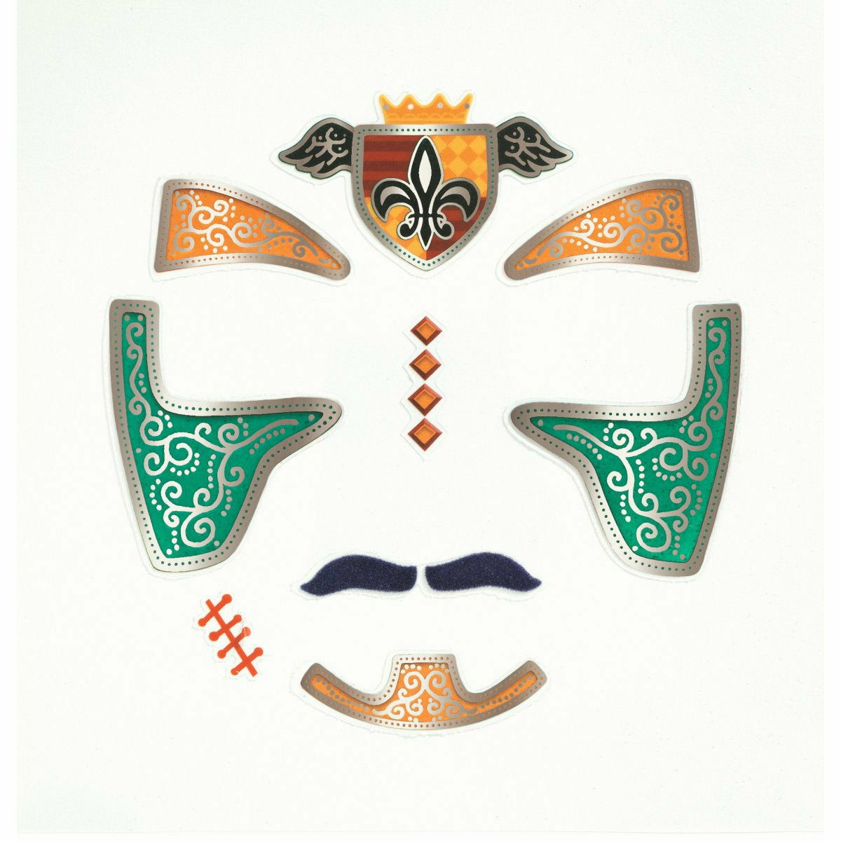 Djeco | Gesichtssticker: Knight
