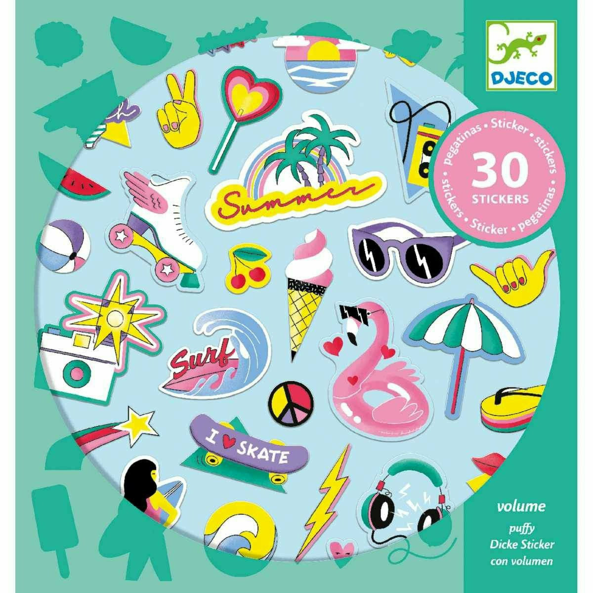 Djeco | Sticker: Kalifornien