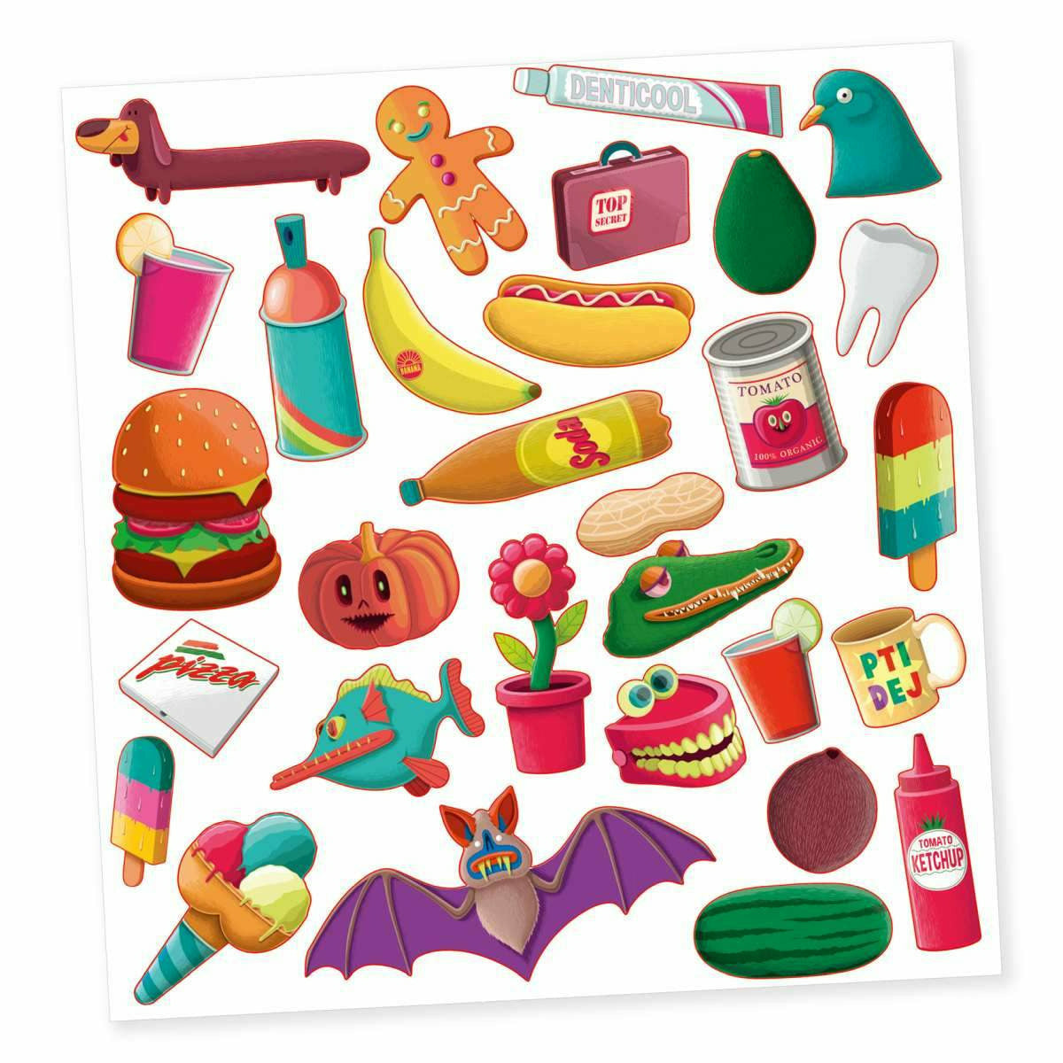 Djeco | Sticker: Röntgenstrahlen