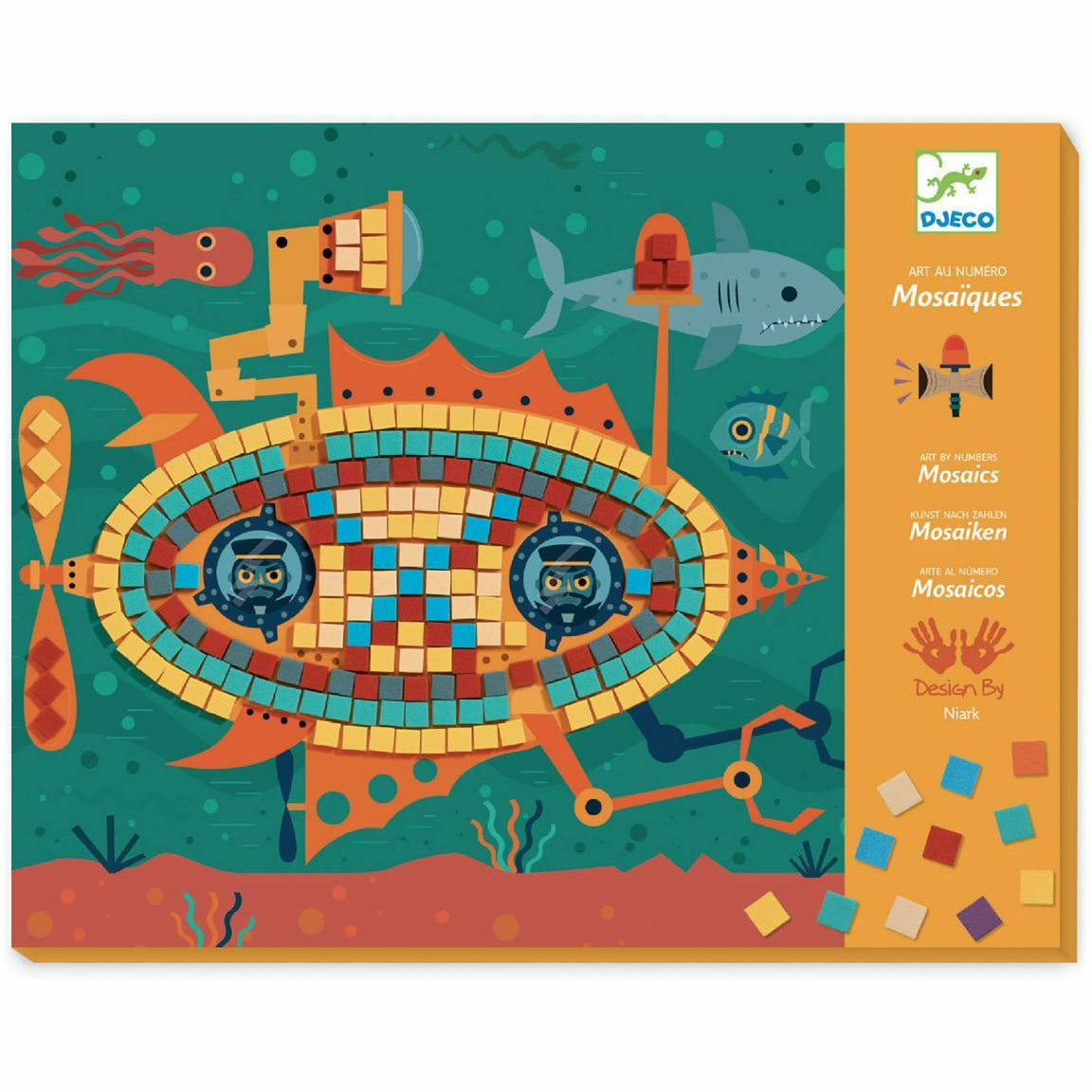 Djeco | Mosaik: Top-Fahrer