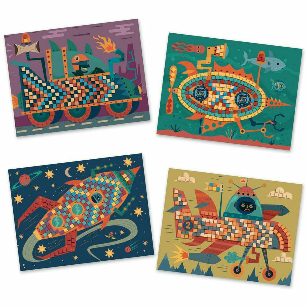 Djeco | Mosaik: Top-Fahrer