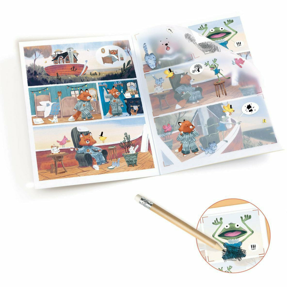 Djeco | Rubbelbilder: Sailor & Gipsy