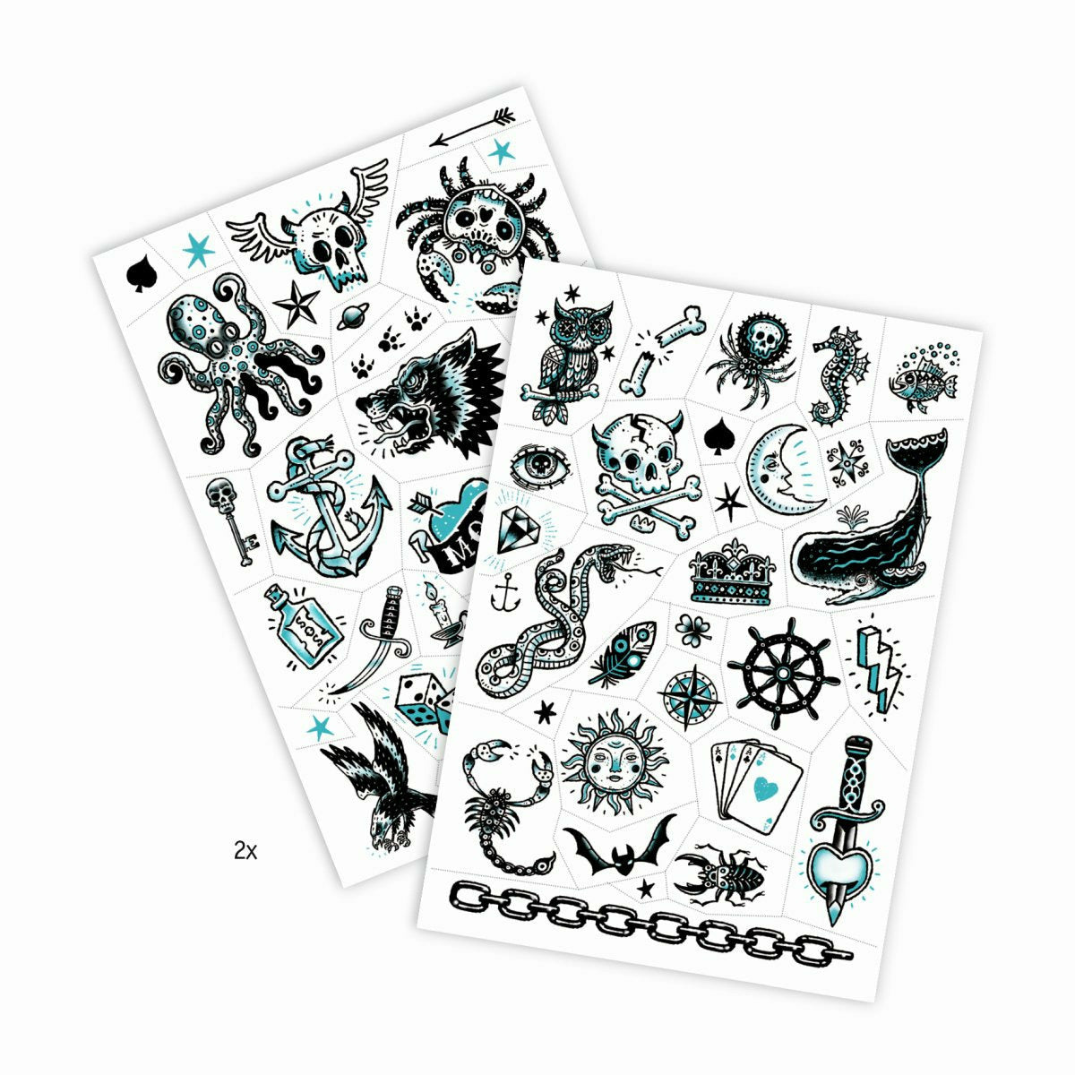 Djeco | Tattoos: Dark side