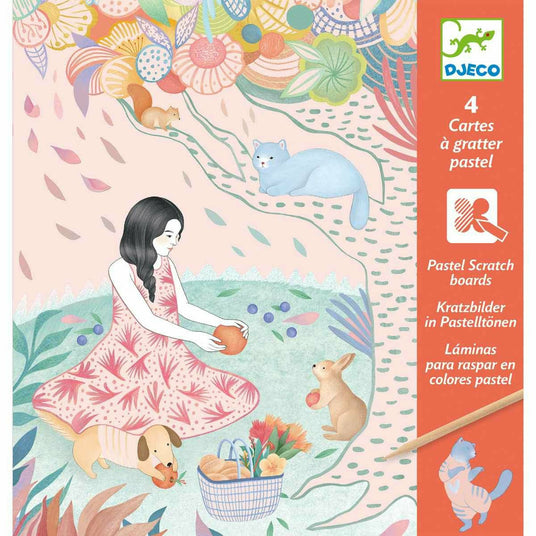 Djeco | Kratzbilder: Das Picknick