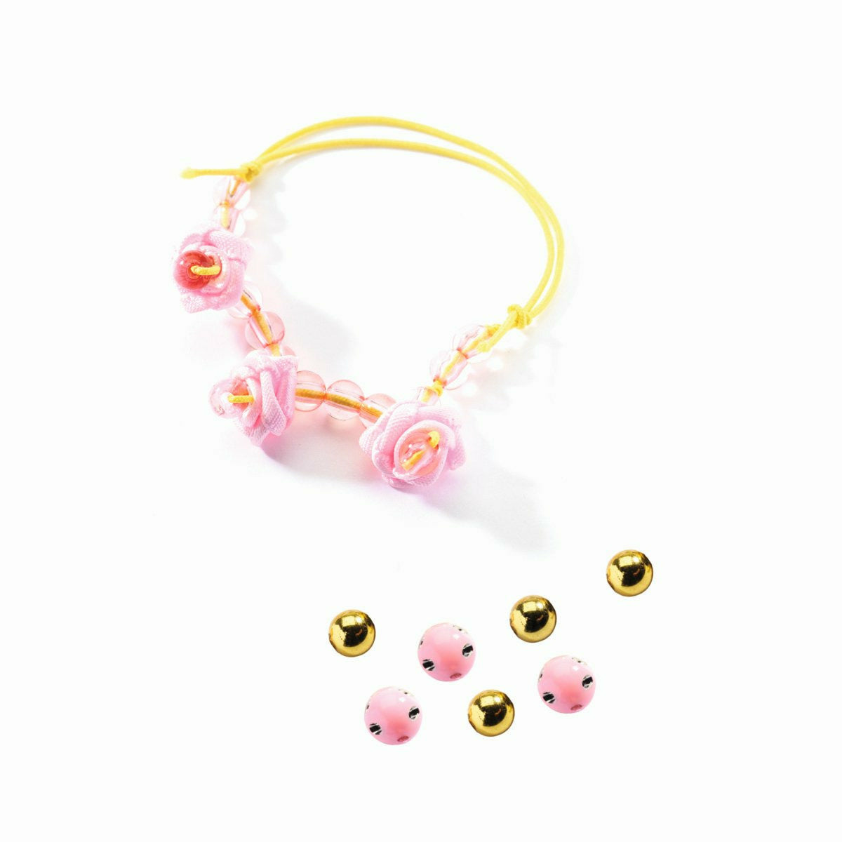 Djeco | Schmuck basteln: Perlen und Blumen