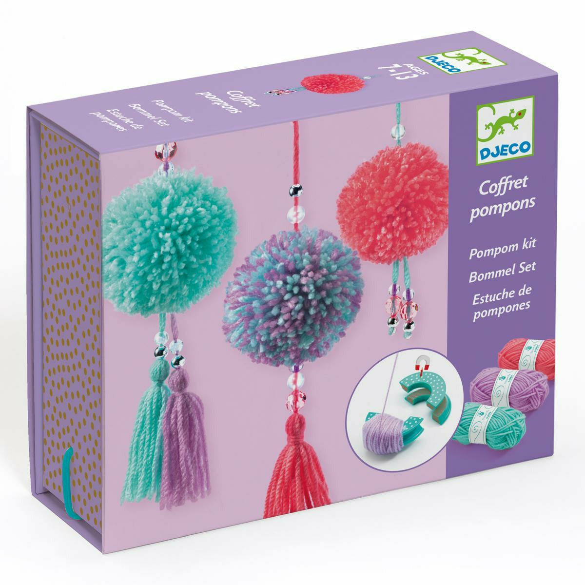 Djeco | Pompom Maker: Bommel - Anhänger