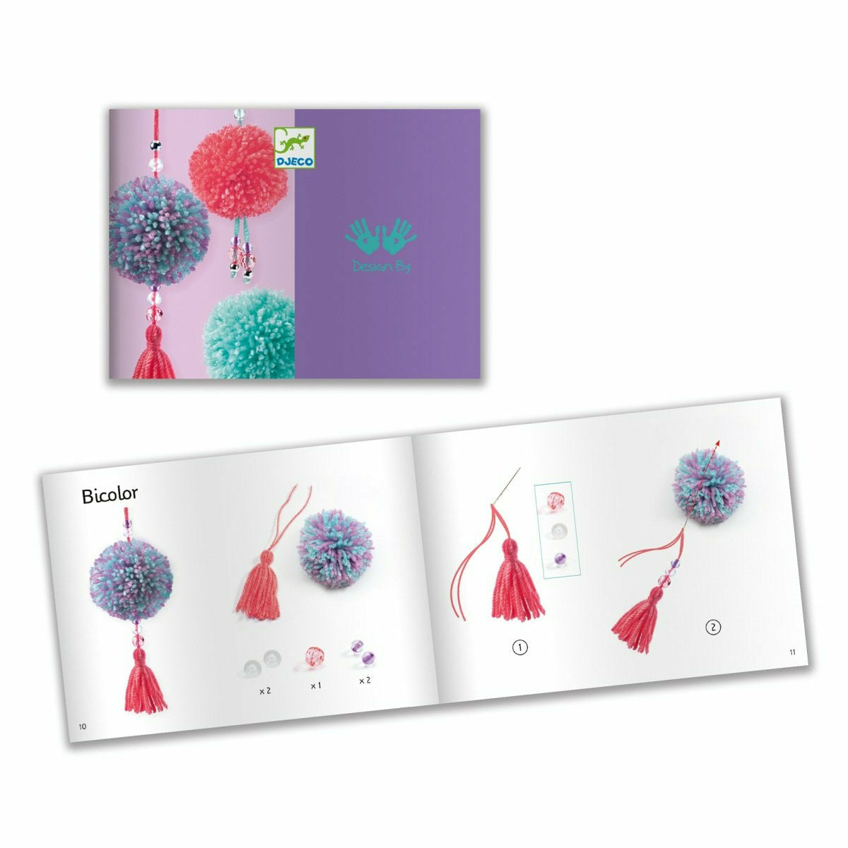 Djeco | Pompom Maker: Bommel - Anhänger