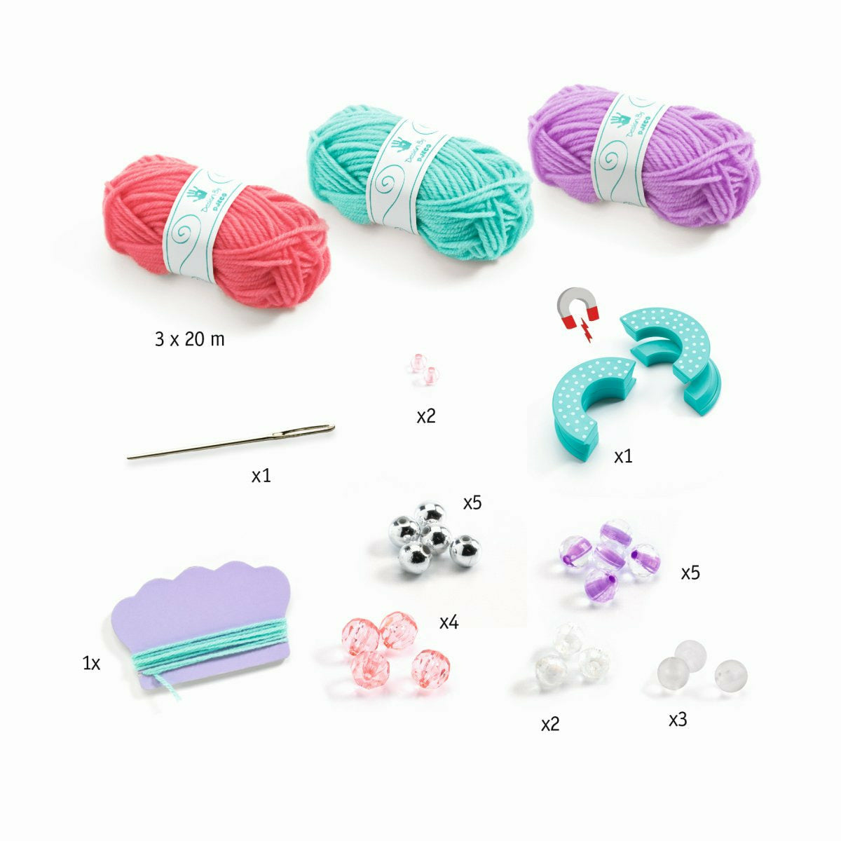 Djeco | Pompom Maker: Bommel - Anhänger