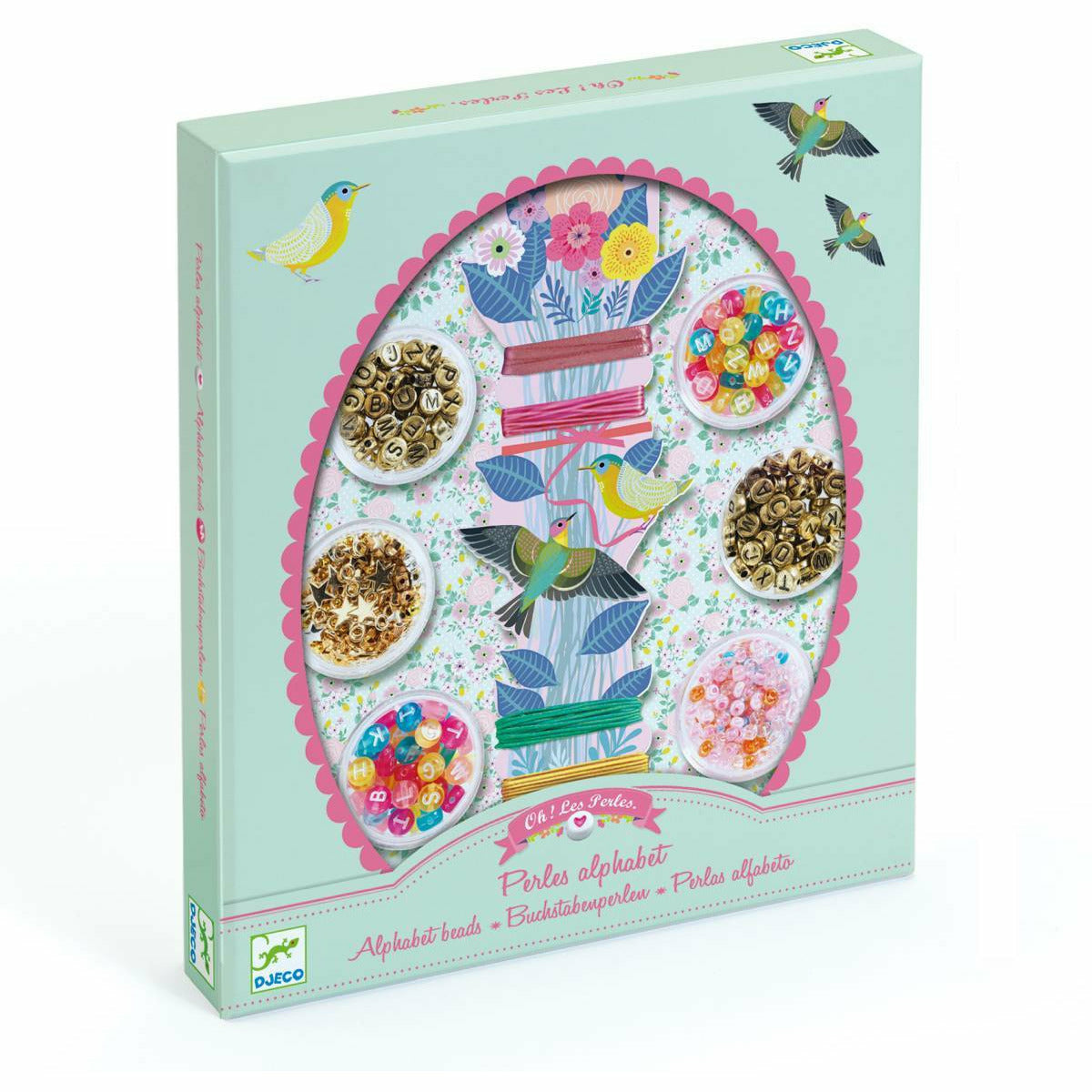 Djeco | Schmuck basteln: Buchstaben