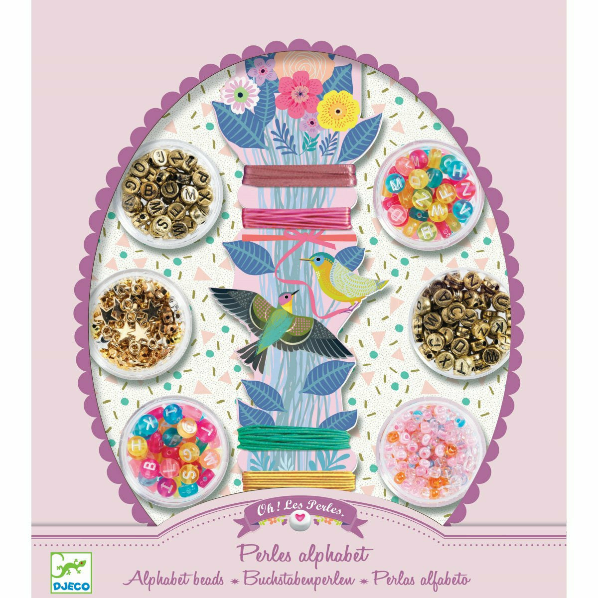 Djeco | Schmuck basteln: Buchstaben