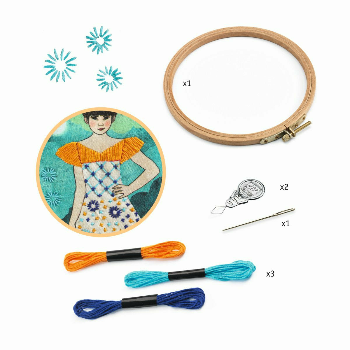 Djeco | Stickbilder: Fashion midnight *