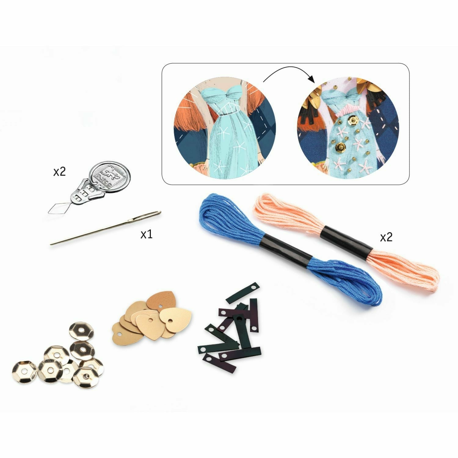 Djeco | Stickbilder: Fashion cocktail *