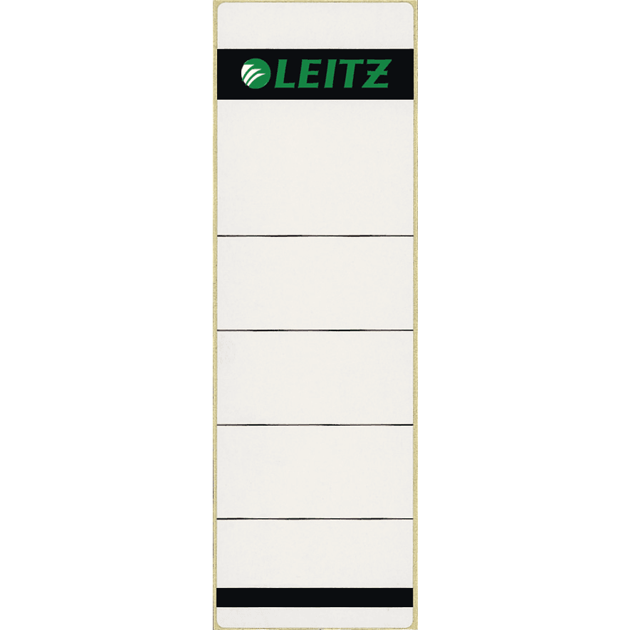Leitz Rückenschilder für Standard- und Hartpappe-Ordner - breite Ordner