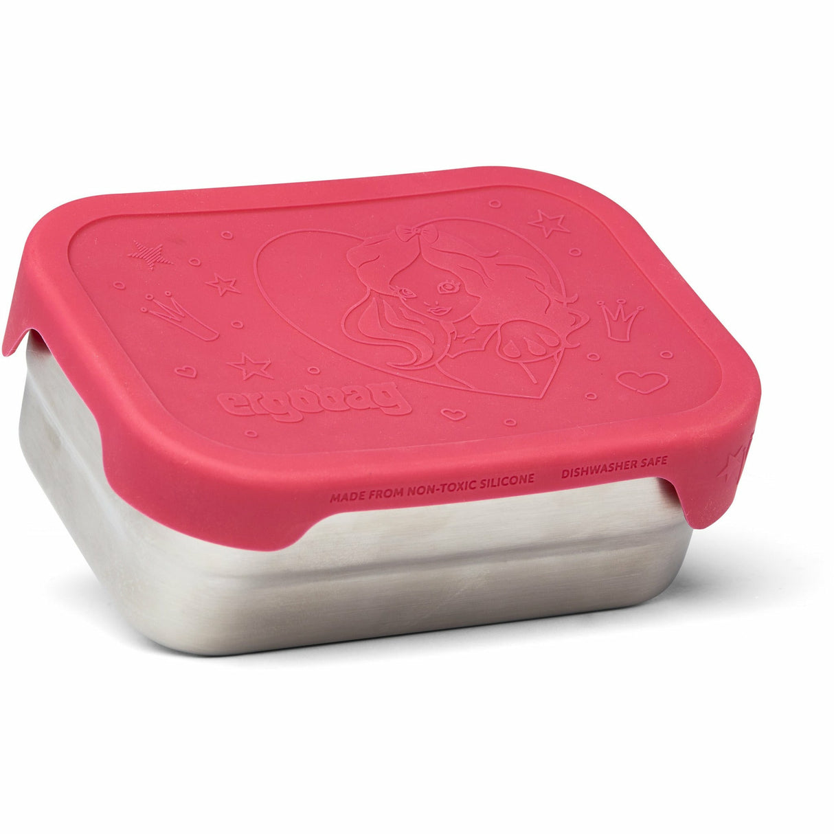 ergobag | Edelstahl-Brotdose | Prinzessin