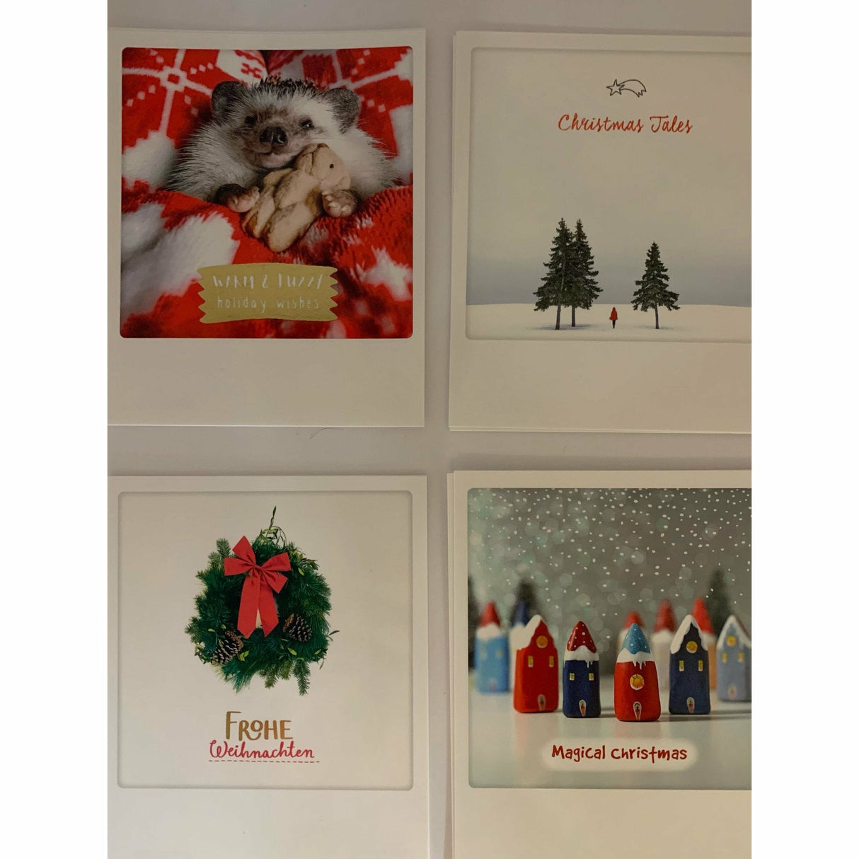 Pickmotion Weihnachtskarten Set1- 4tlg