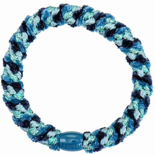 Kknekki | Haargummi - Mix Navy Turskish Glitter - Mix Navy Turskish - glitzernd