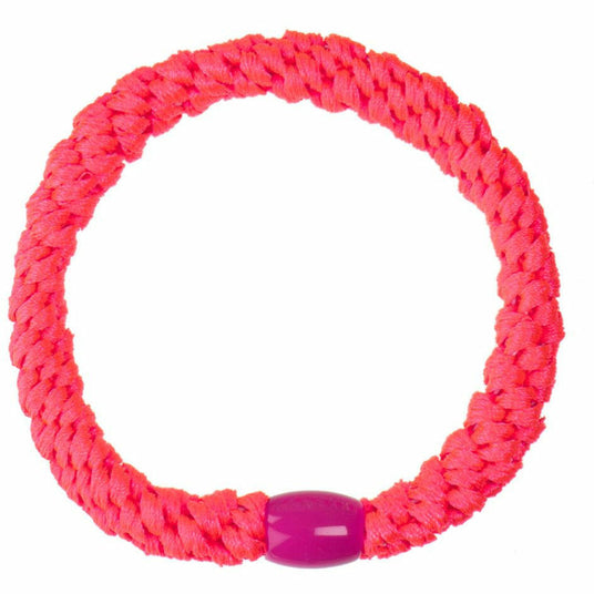 Kknekki | Haargummi - Neon pink - Neon-Rosa
