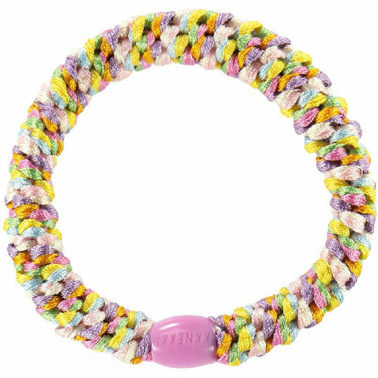 Kknekki | Haargummi - Pastell Rainbow - Pastell Regenbogen