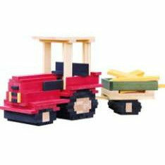 Kapla | Baukasten Traktor | 155 Teile
