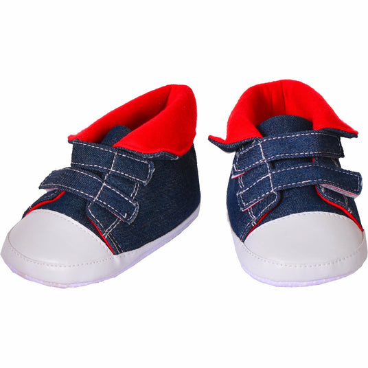 Living Puppets | Schuhe blau/rot | W472